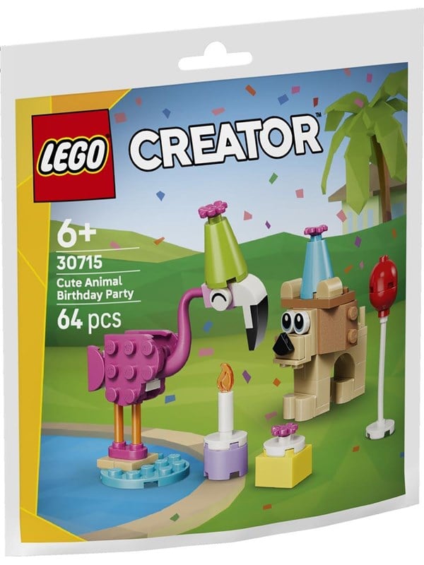 LEGO Creator 30715 Søde dyr til fødselsdagsfest billede