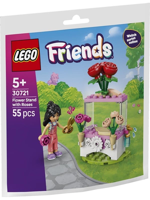 LEGO Friends 30721 Blomsterbod med roser billede