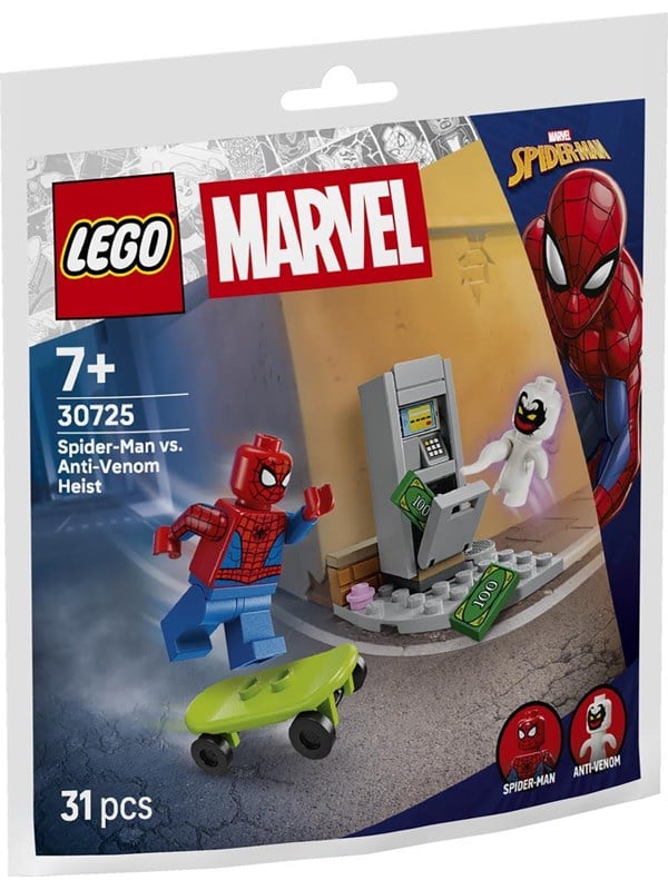 LEGO ® Marvel - Spider-Man Mod Anti-Venoms Røveri 30725 - 31 Dele