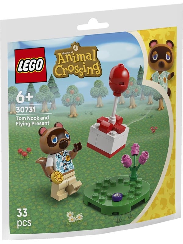 LEGO ® Animal Crossing - Tom Nook And Flying Present 30731 - 33 D