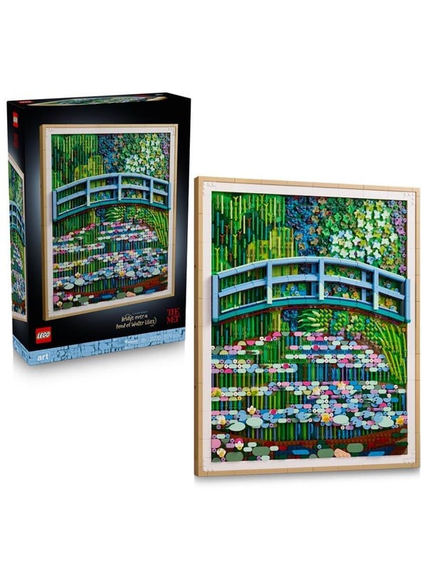 LEGO Art 31220 Claude Monet - Den japanske bro over åkandedammen billede