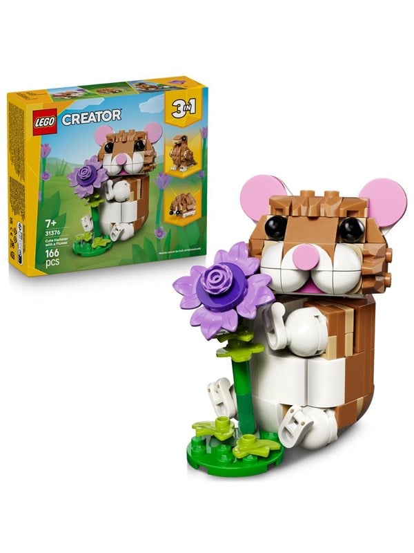 LEGO Creator 31376 Sød hamster med blomst billede