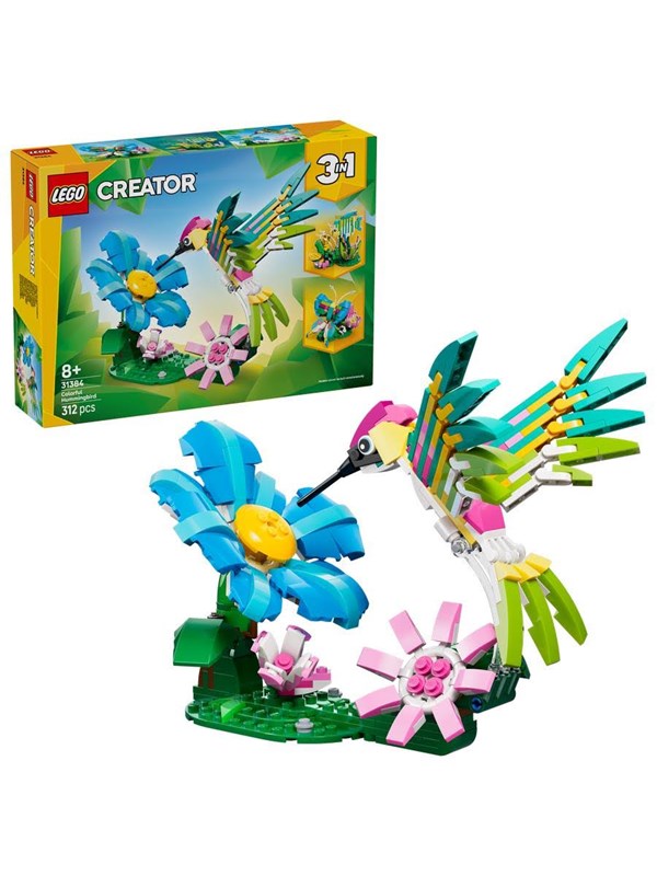 LEGO Creator 31384 Vilde dyr: Farverig kolibri