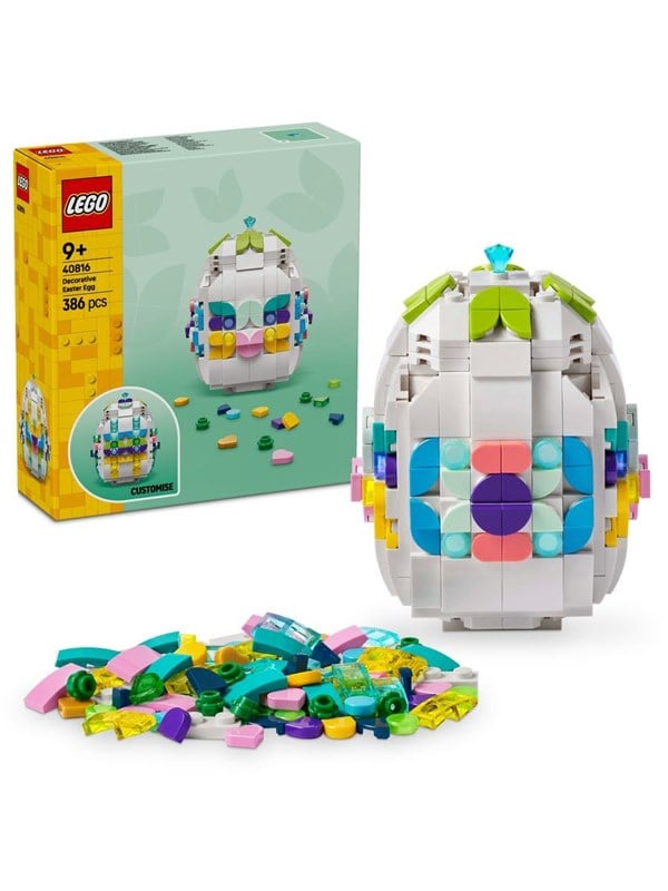 LEGO Icons 40816 Dekorativt påskeæg billede
