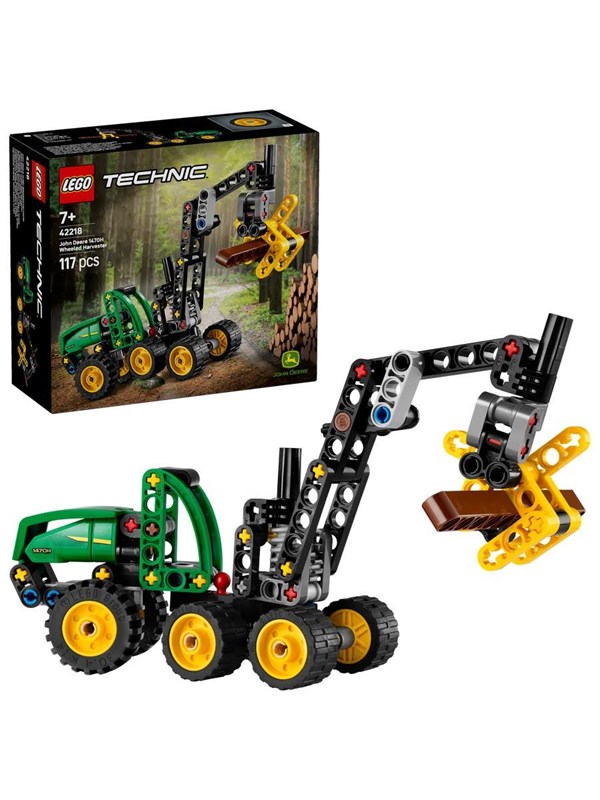 LEGO Technic 42218 John Deere 1470H-skovningsmaskine billede