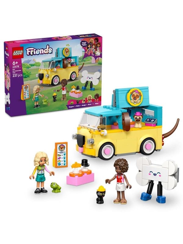 LEGO Friends 42678 Vogn med kæledyrs-accessories billede