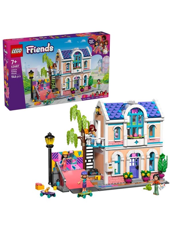 LEGO Friends 42687 Lianns families hus billede