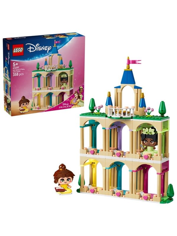 LEGO Disney Princess 43291 Minimodeller af Belle og Tiana med slot