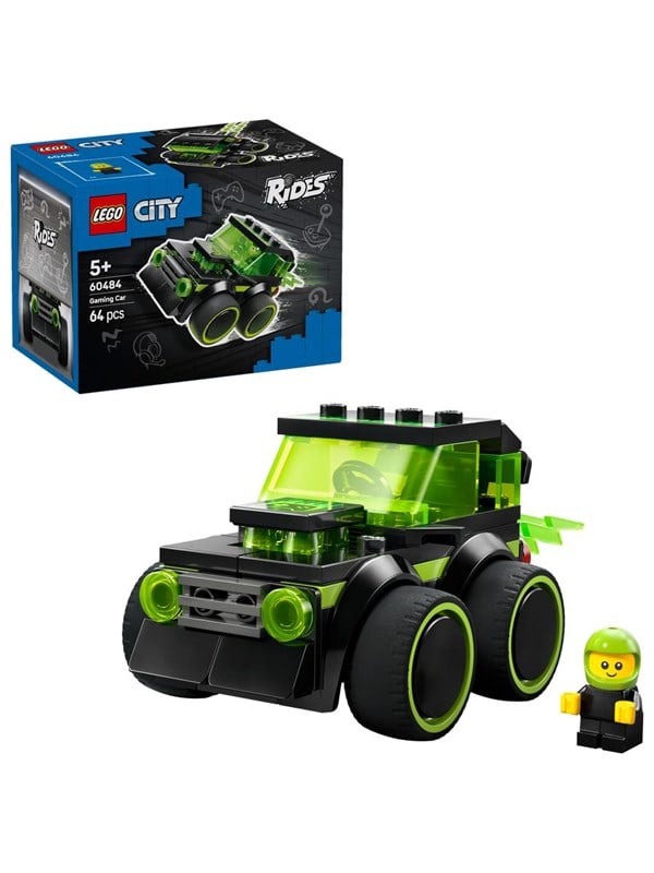 LEGO City 60484 Motorer - Gaming-racerbil