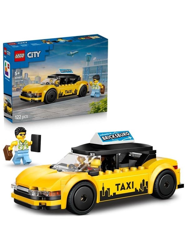 LEGO City 60487 Gul taxa billede