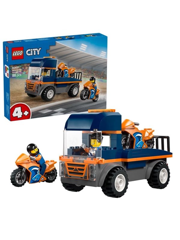 LEGO City 60491 Motorcykel-transporter