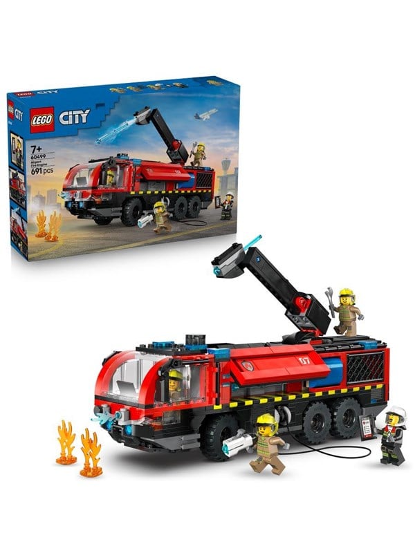 LEGO ® City - Lufthavsbrandbil 60499 - 691 Dele