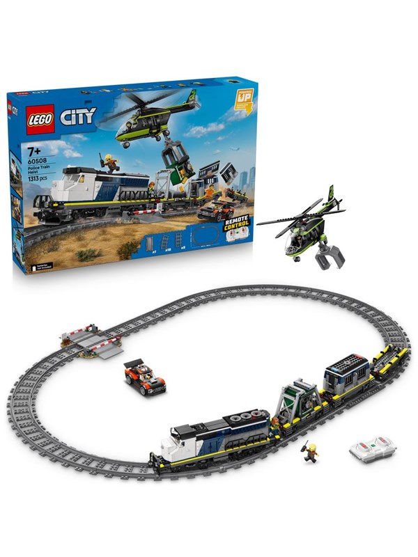 LEGO City 60508 Røveri mod polititoget billede