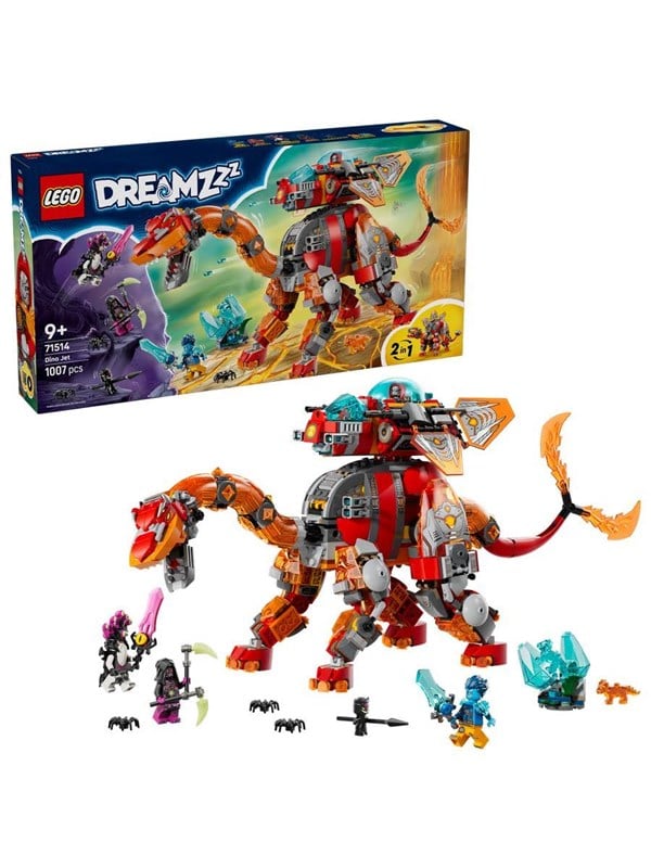 LEGO ® DREAMZzz - Dino-jet 71514 - 2-i-1 - 1007 Dele