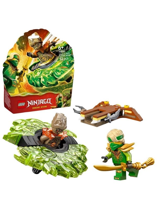 LEGO Ninjago 71850 Lloyd mod jordmonster-spinner billede