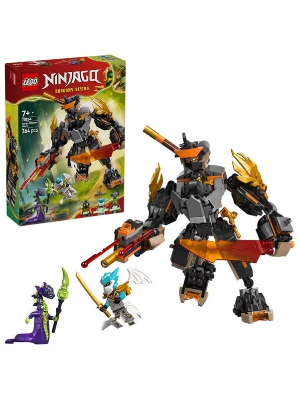 LEGO Ninjago 71854 Coles missions-mech og drage-Zane billede