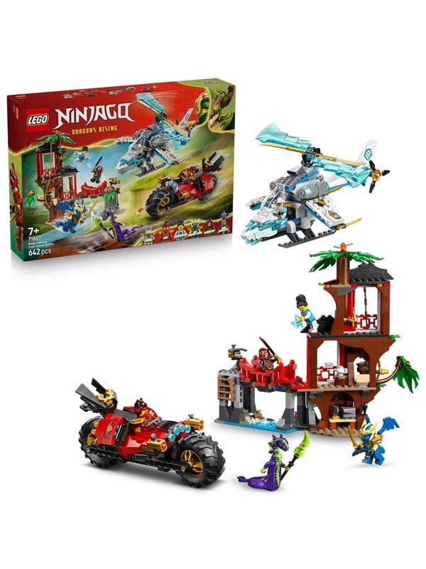 LEGO Ninjago 71857 Ninjafartøjernes kamp for trætophuset billede
