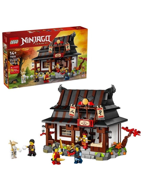LEGO Ninjago 71858 De Fire Våben-smedjen - 15-års jubilæum billede