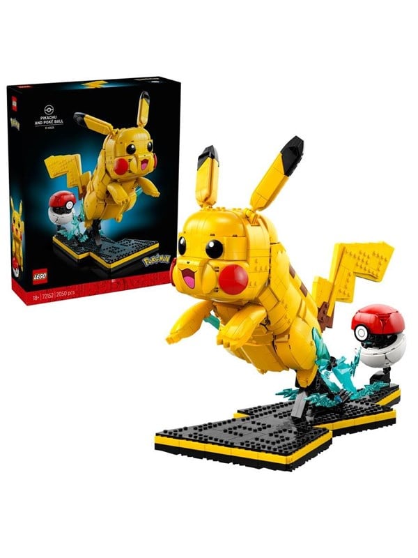 LEGO Pokémon 72152 Pikachu og Poké Ball