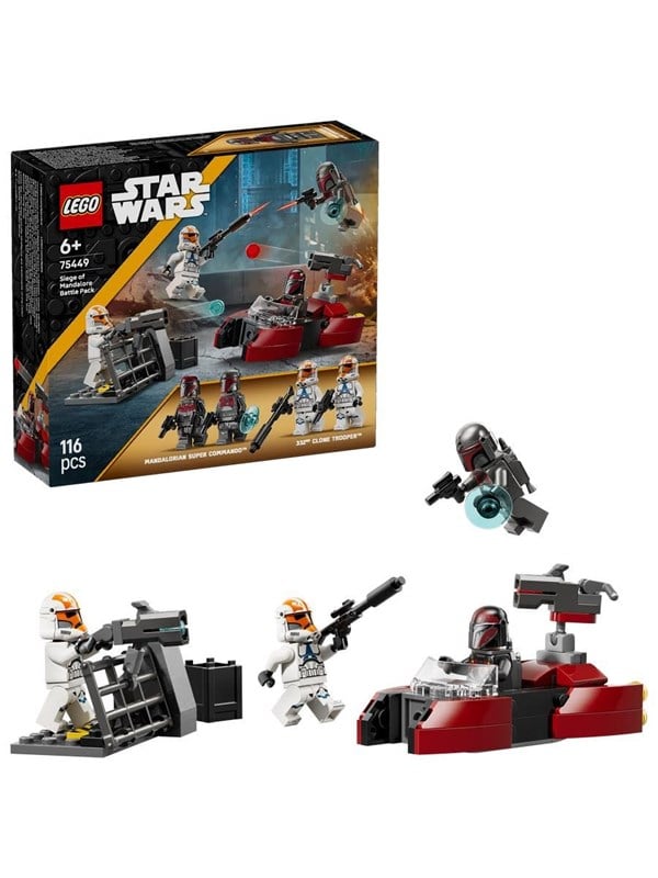 LEGO Star Wars 75449 Battle Pack med belejringen af Mandalore billede