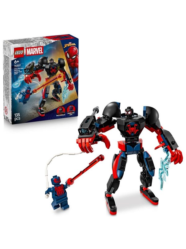 LEGO Miles Morales-mech mod Spider-Man 2099 billede
