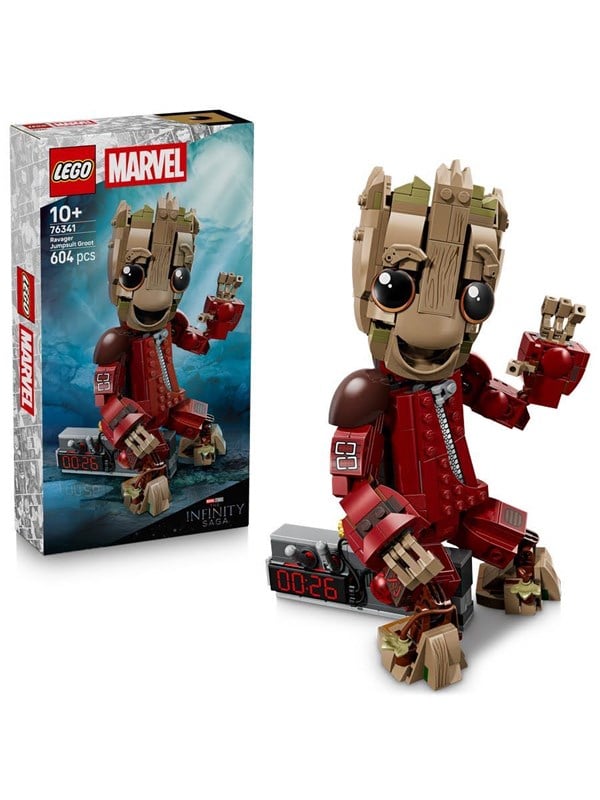 LEGO ® Marvel - Groot I Ravager-dragt 76341 - 604 Dele