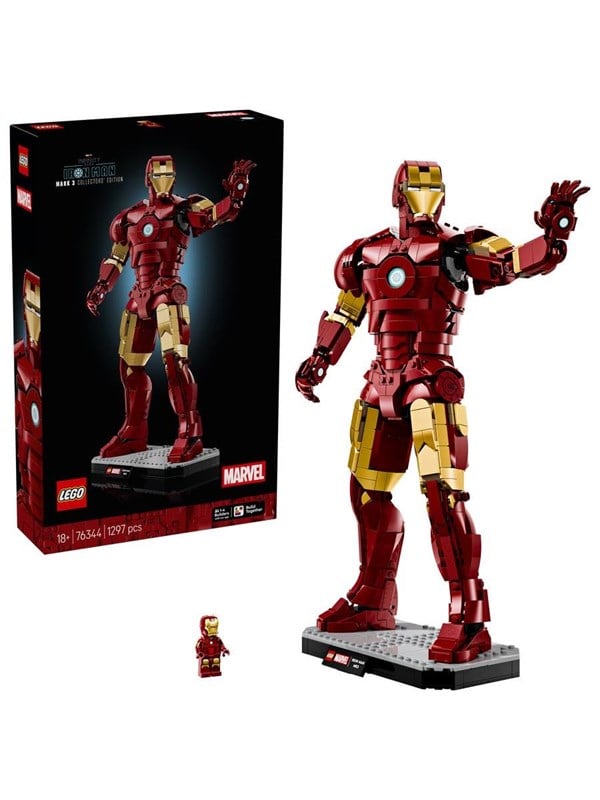 LEGO Super Heroes 76344 Iron Man Mark 3 - samlerudgave LEGO Super Heroes 76344 Iron Man Mark 3 - samlerudgave