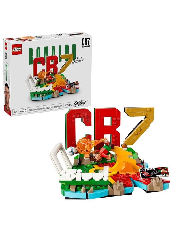 LEGO Editions 43012 Cristiano Ronaldo - fodboldhøjdepunkter