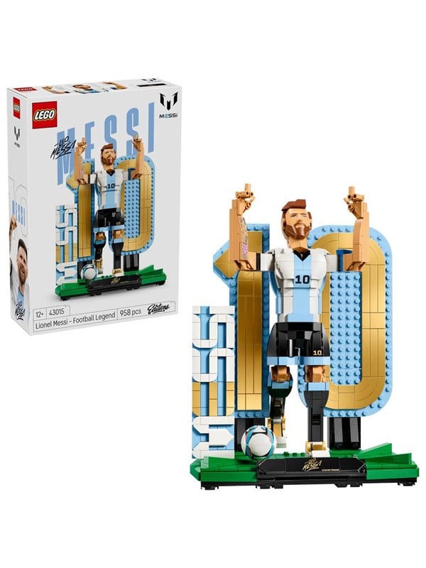 LEGO ® Editions - Lionel Messi - Fodboldlegende 43015 - 958 Dele