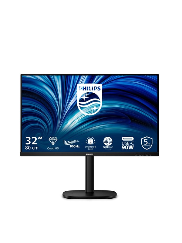 32" Philips 3000 Series 32B2U3601 - 2560x1440 (QHD) - 100Hz - IPS billede