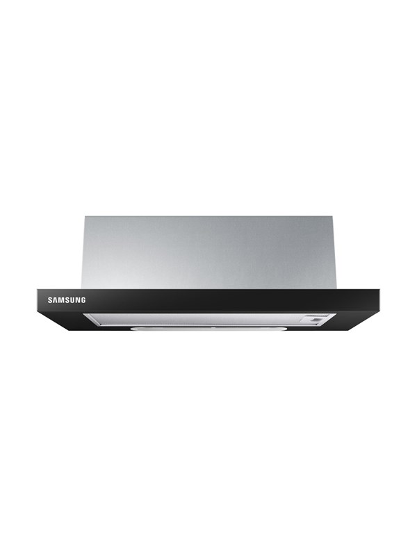 Samsung NK24M1030IB - Hætte - teleskopisk - udsugning & recirculation - sort