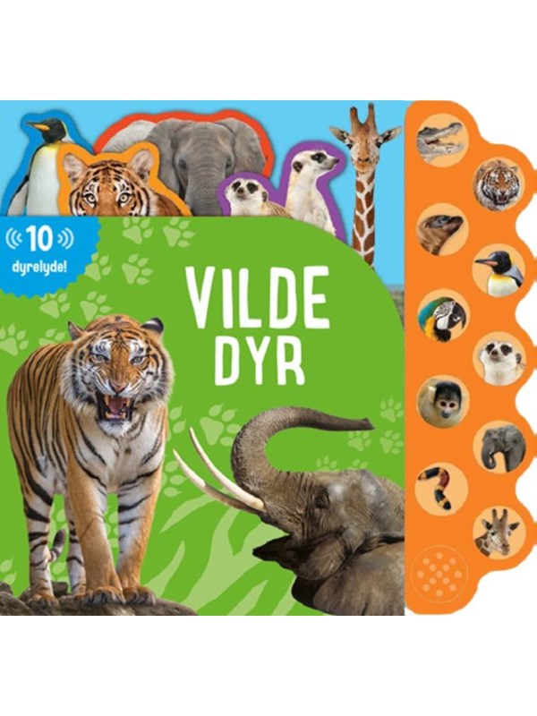 Vilde dyr - Børnebog - Papbog