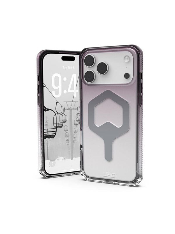 Urban Armor Gear Plyo, Cover, Apple, iPhone 17 Pro Max, 17,5 cm (6.9), Sort, Transparent