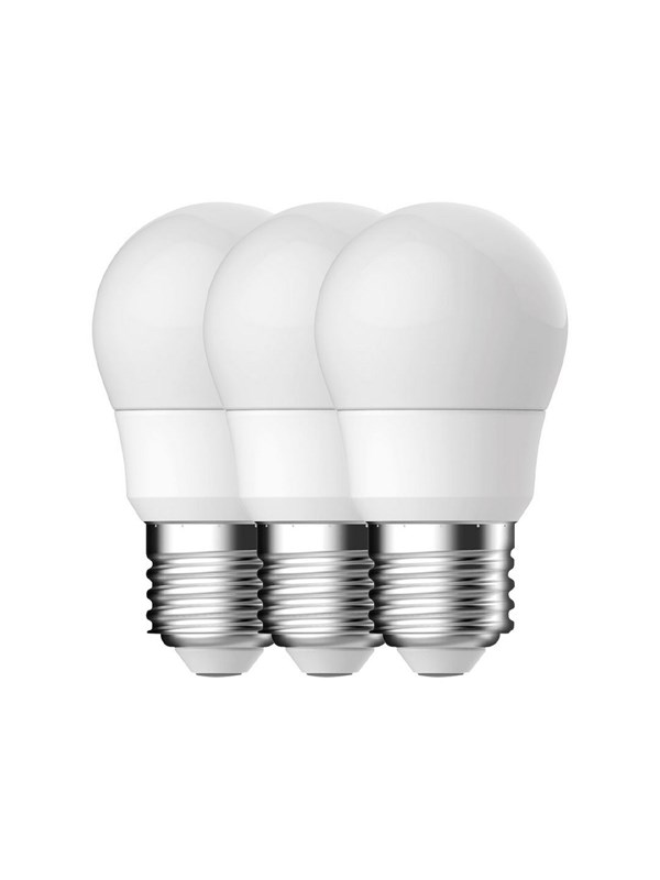 Nordlux Energetic E27 LED kronepærer, 4,9W, 3-pak