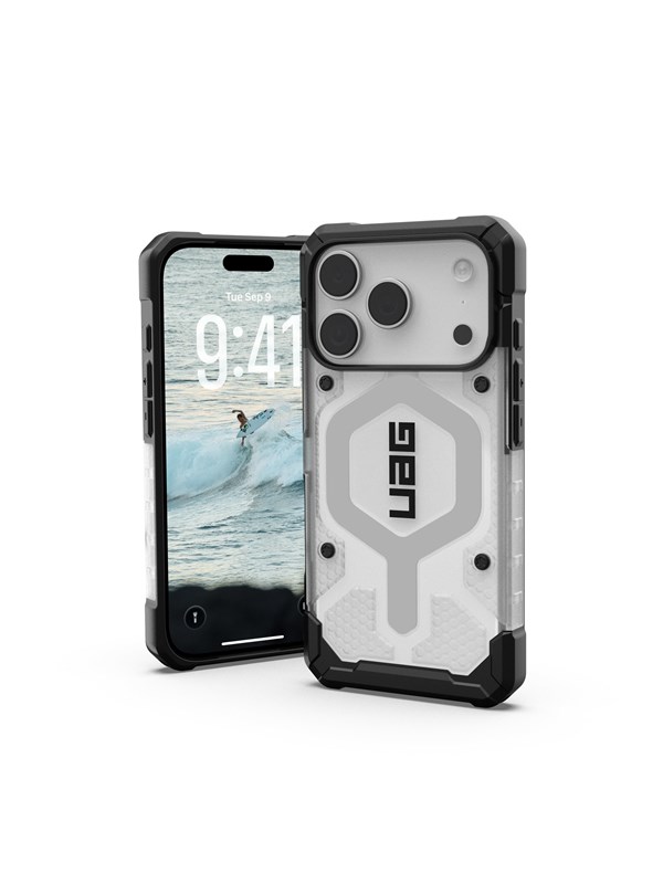 UAG Pathfinder Clear Magsafe - Ice/Silver - iPhone 17 Pro