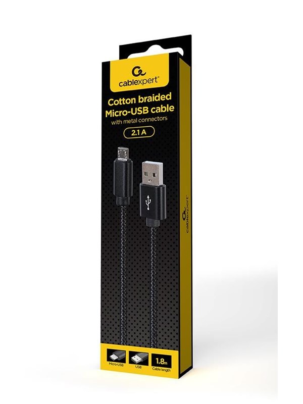 Gembird Cablexpert - USB cable - USB to Micro-USB Type B - 1.8 m