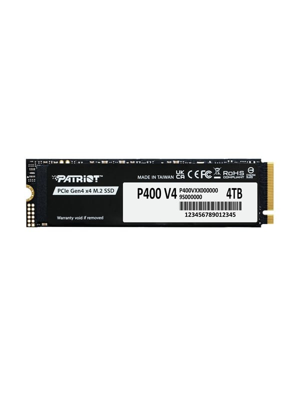 Patriot P400 V4 SSD - 4TB - M.2 2280 - PCIe 4.0
