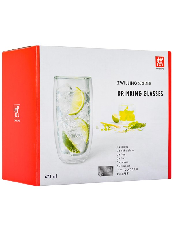 Zwilling - Sorrento drinking glass - 475 ml - 2 pcs