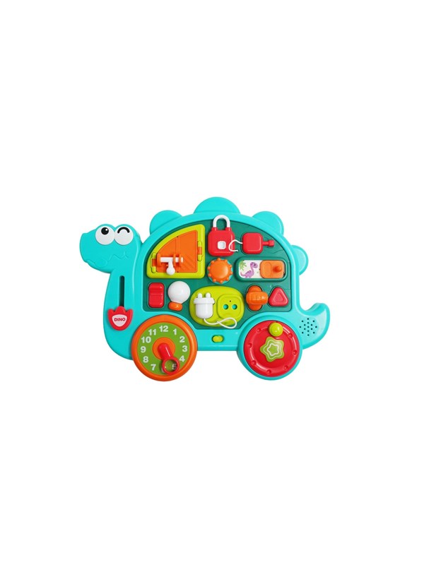 Happy Baby Busy Board Dinosaur med Lys og Musik