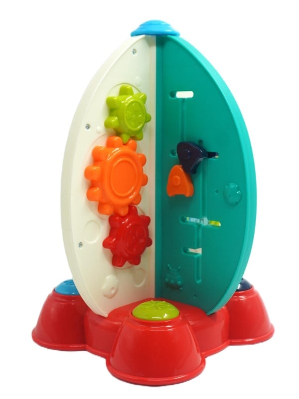 Happy Baby Busy Board Rumraket med Lys og Musik