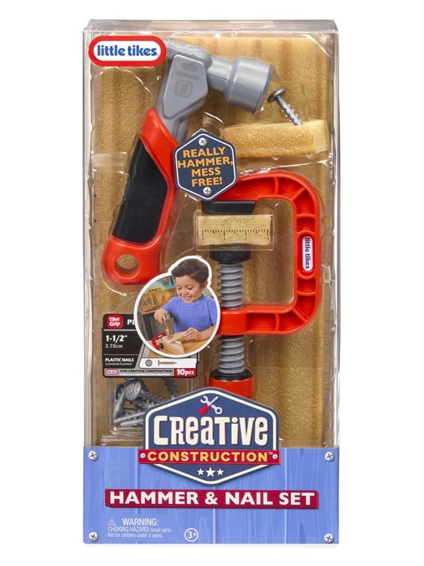 Little Tikes Creative Construction Hammer and Nail Set billede