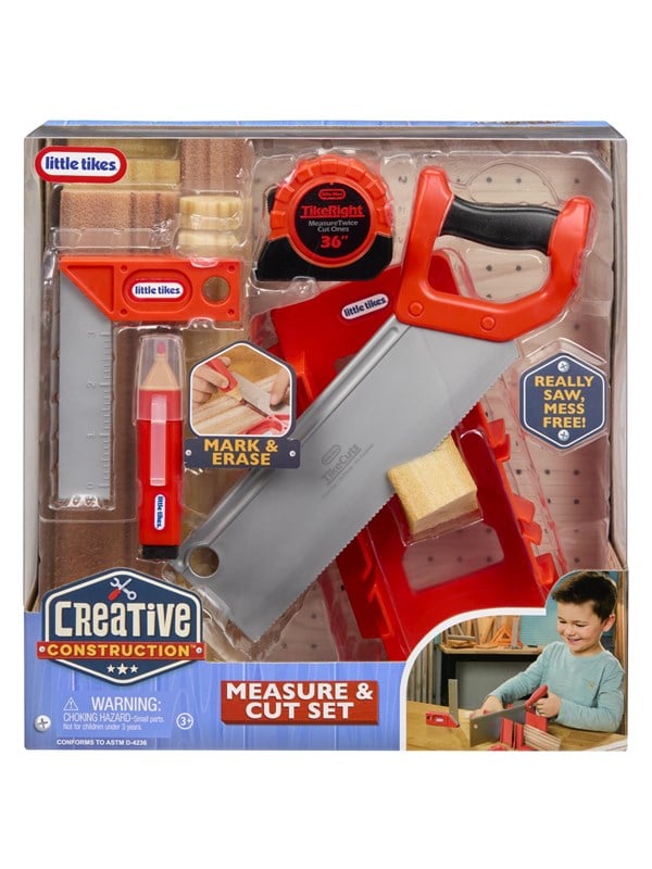 Little Tikes Creative Construction Measure and Cut Set