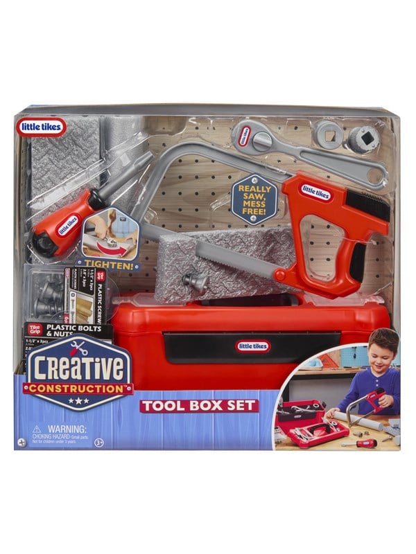 Little Tikes Creative Construction Tool Box Set billede