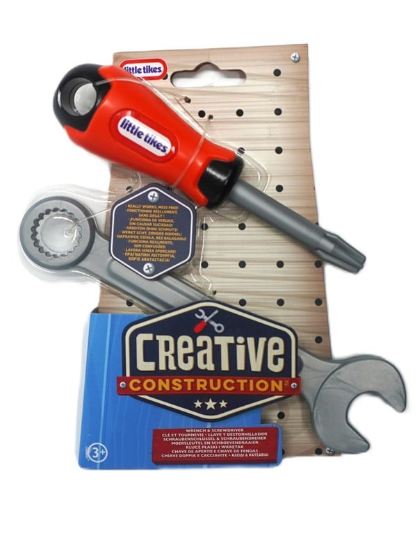 Little Tikes Creative Construction - 17 cm - Skruenøgle/Skruetræ