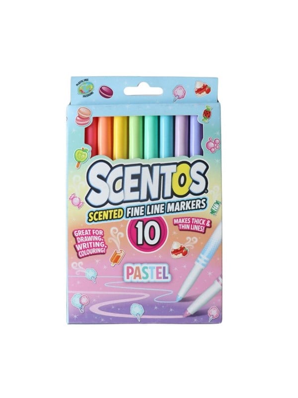 Scentos Fine Tusser Pastel 10-pak