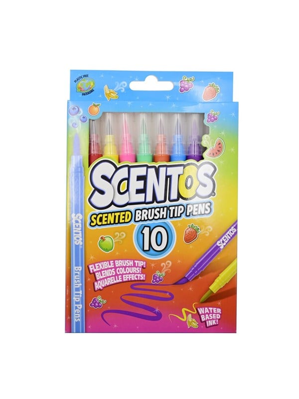 Scentos Tusser med Penselspids 10-pak i billede