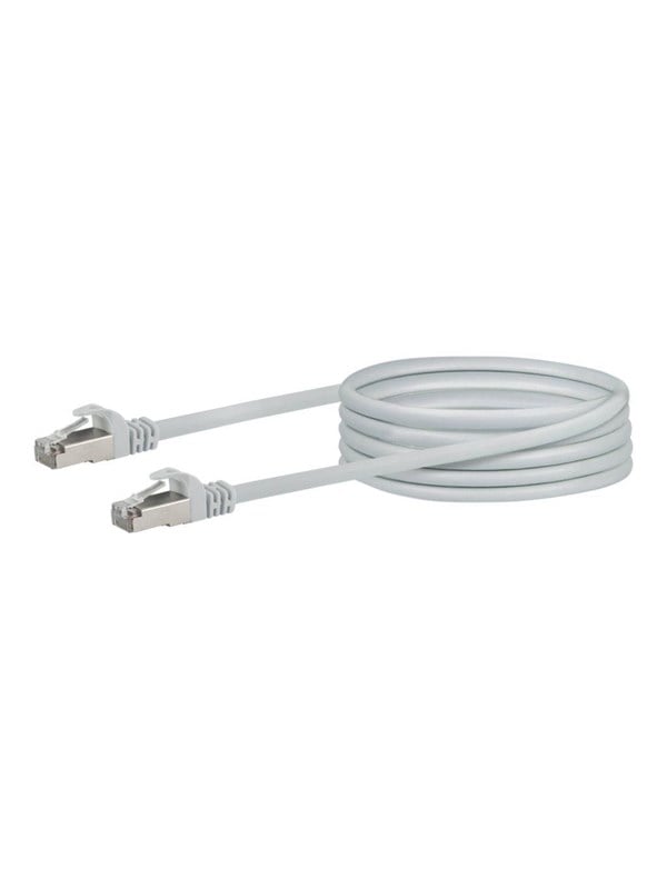 Schwaiger network cable - 1 m - white - Hvid - 1m