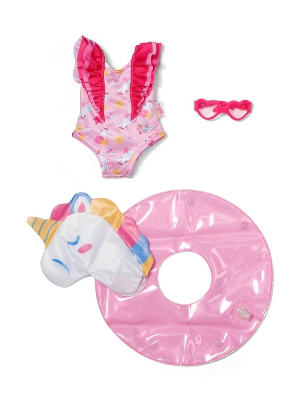 Baby Born Swim Set Unicorn 43cm billede