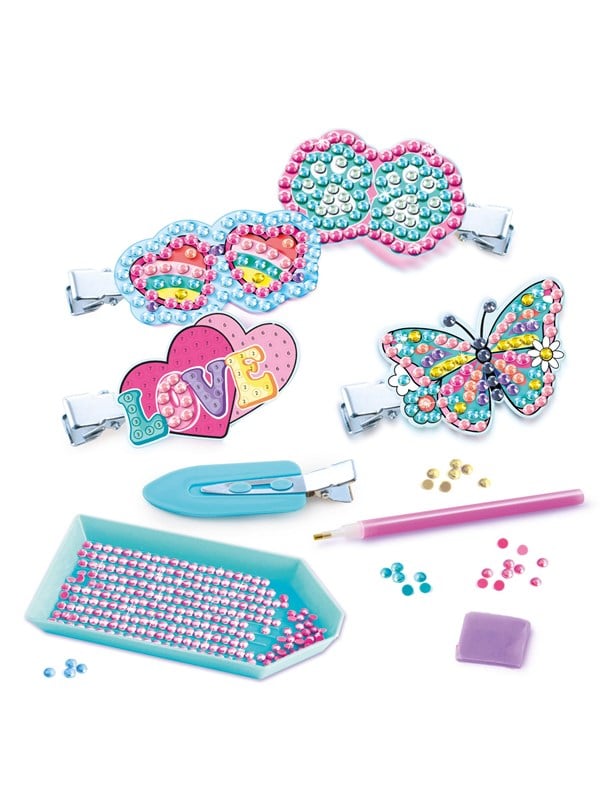 Style 4 Ever Kreasæt - Diamond Art - Hair Clip Set