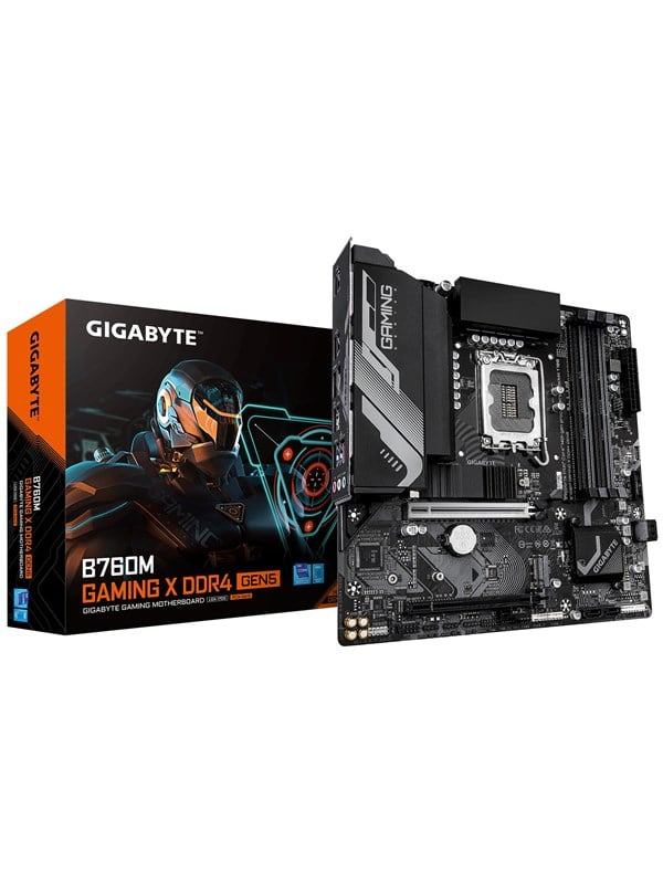 GIGABYTE B760M GAMING X DDR4 GEN5 Bundkort - Intel B760 - Intel LGA1700 - DDR4 RAM - Micro-ATX